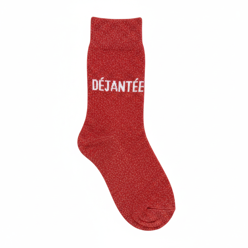 Chaussettes à paillettes DEJANTEE
