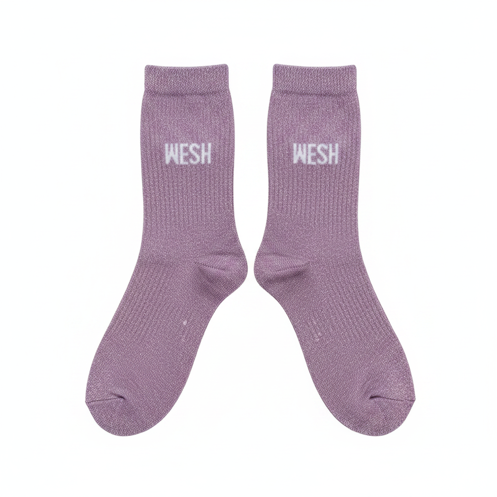 Chaussettes à paillettes WESH
