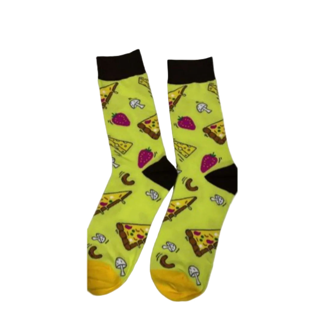 Chaussettes pizzas