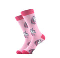 Chaussettes licornes roses