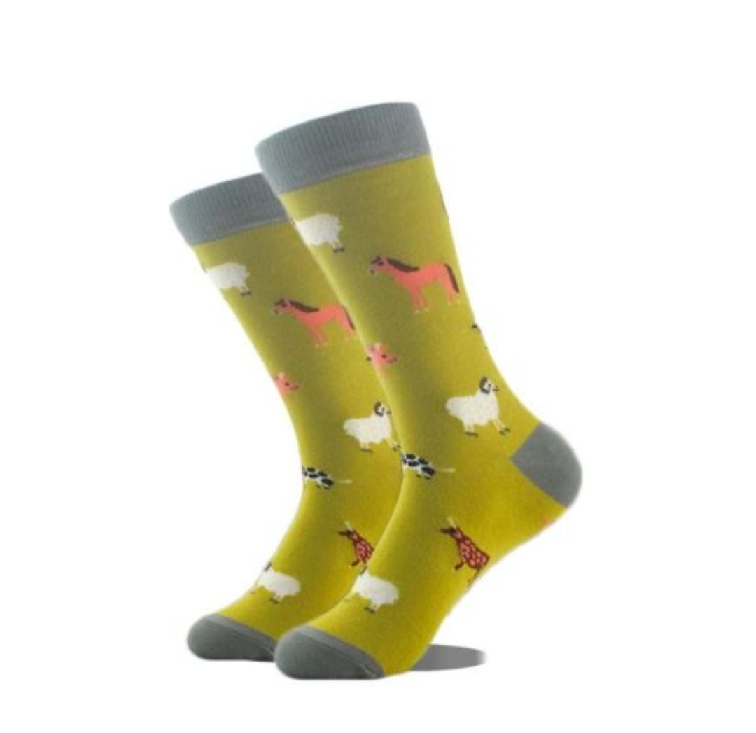 Chaussettes animaux de la ferme
