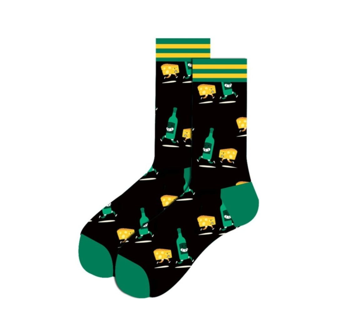 Chaussettes vins/ fromages