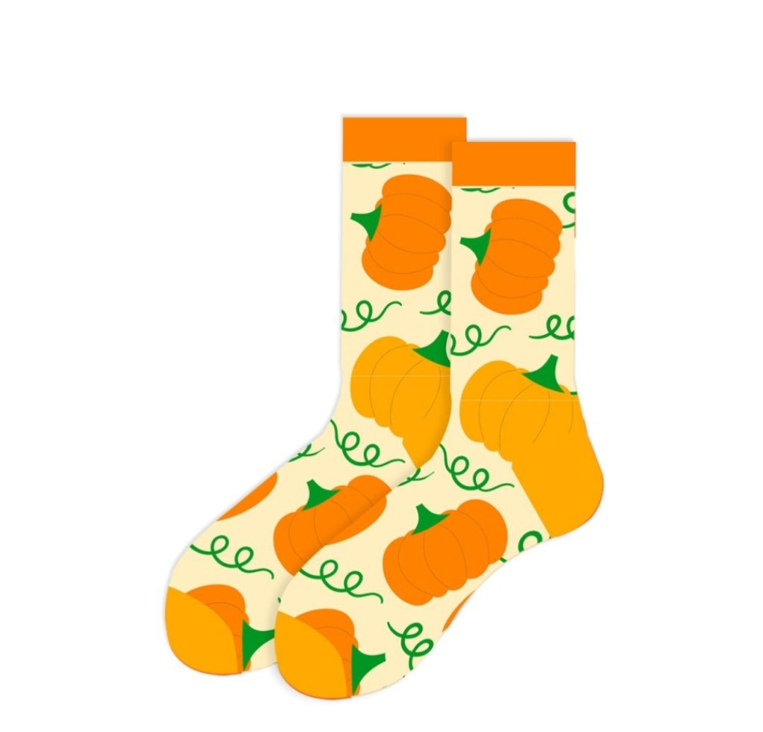 Chaussettes citrouilles