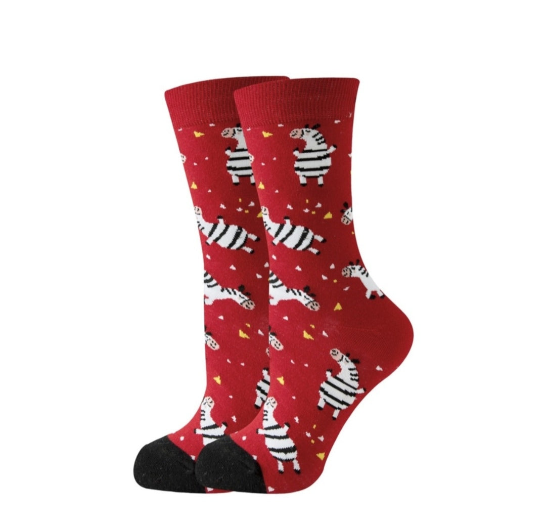 Chaussettes zèbres