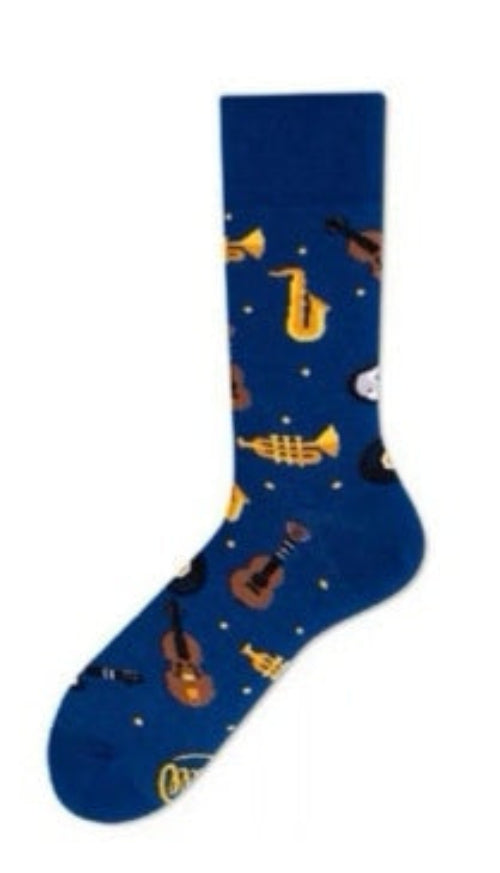 Chaussettes  instruments de musique