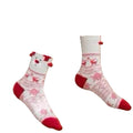 Chaussettes ours beige