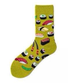 Chaussettes sushis vert