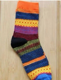 Chaussettes belles oranges
