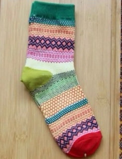 Chaussettes belles vertes