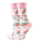 Chaussettes pastèques rayures