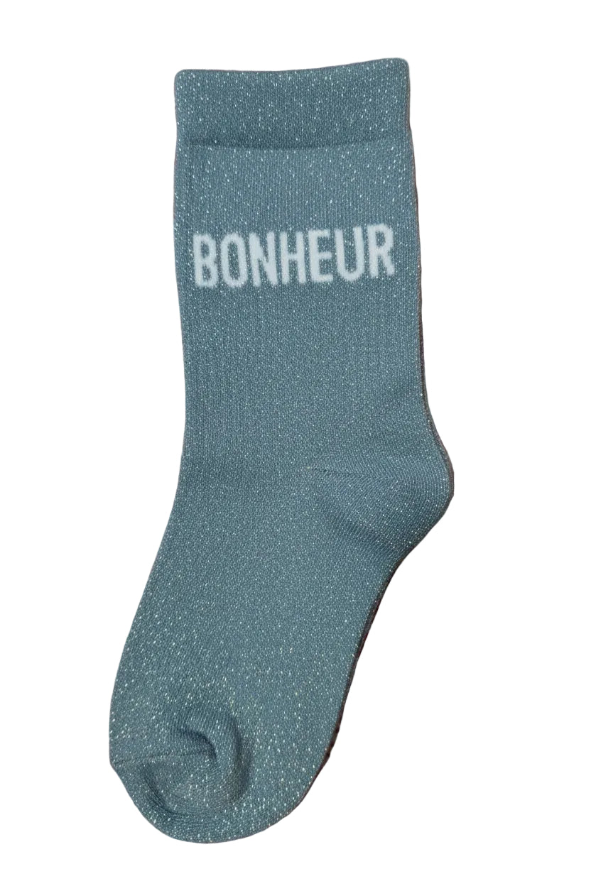 Chaussettes à paillettes BONHEUR