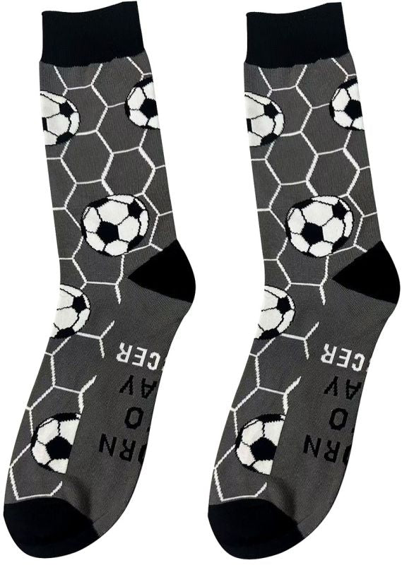 Chaussettes football grise