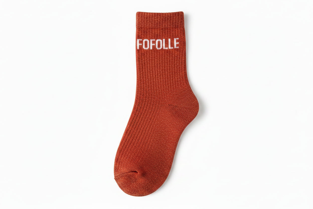 Chaussettes à paillettes FOFOLLE
